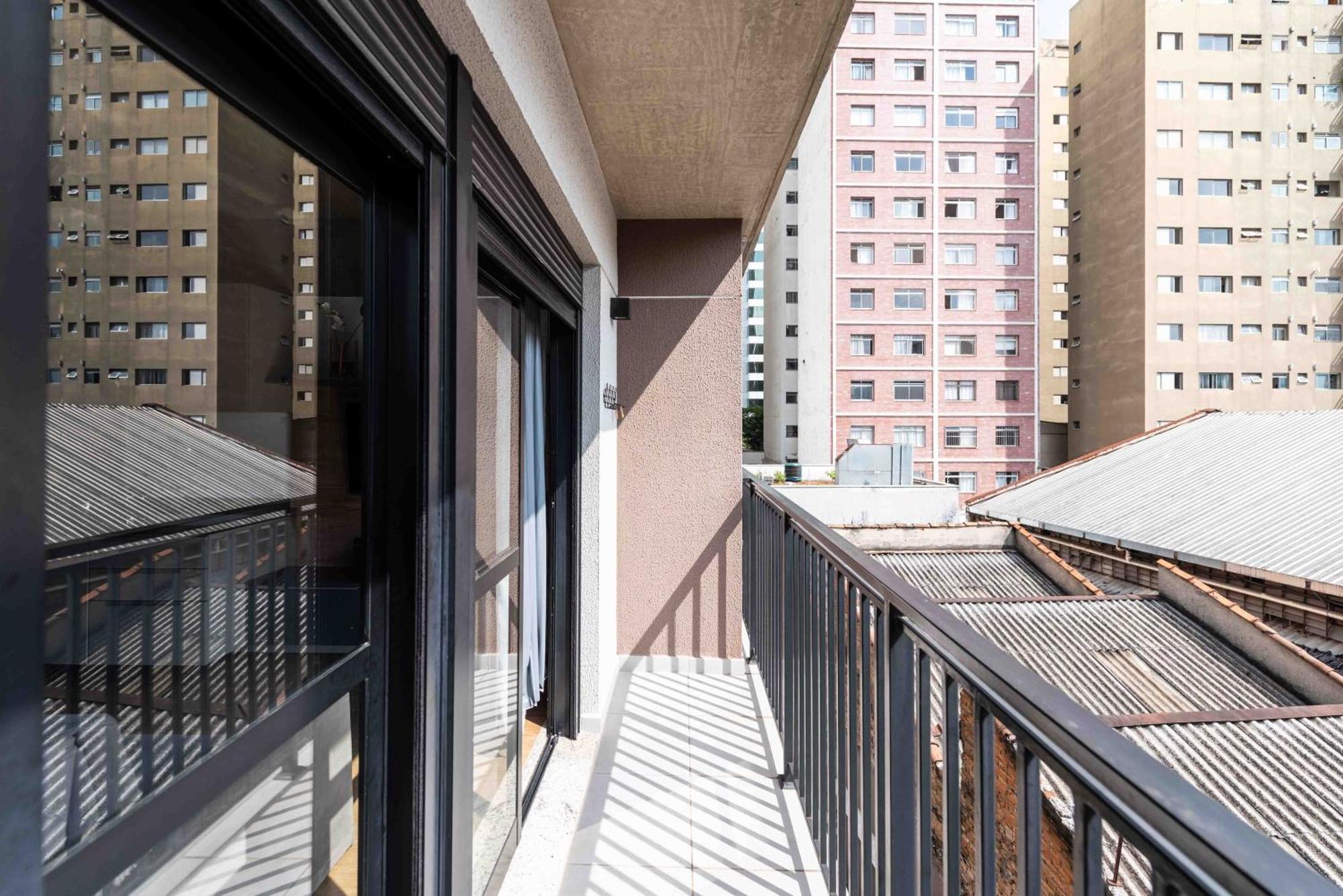 47 New Studio Next Paulista Av, Fast Wifi And Balcony São Paulo Buitenkant foto